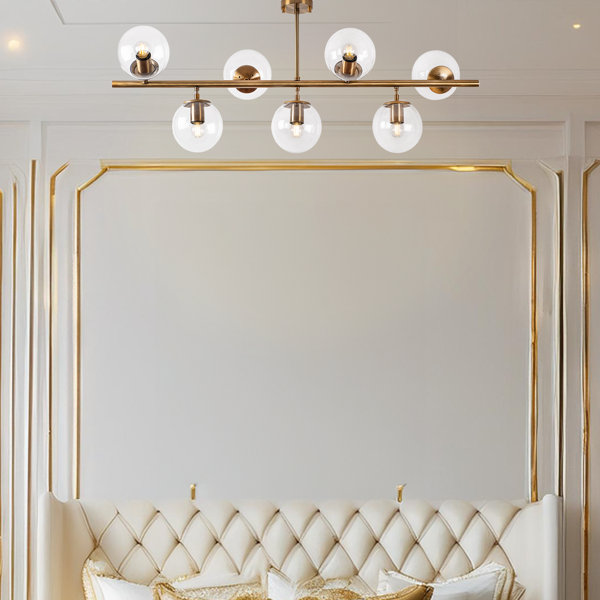 Corrigan Studio® 7 Lights Chandelier With Glass Cap Wayfair